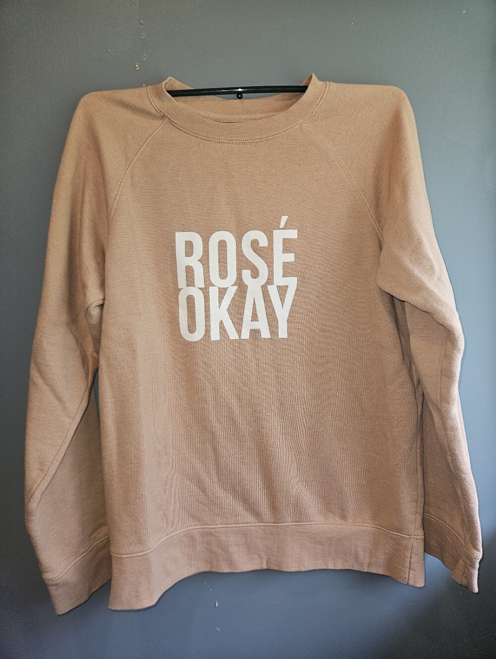 Brunette The Lable Rose Gold Sweater